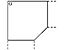 FINO Plan de liaison - plateau avec pied support, pentagonal - blanc | LT 12/W