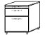HAMMERBACHER FINO Rollcontainer - 1 Utensilienschub, 1 Schublade, 1 Hängeregistratur - Buche-Dekor | VAC20/6