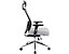 Bürodrehstuhl Ergo-Task | Ergonomisch | Mit Kopfstütze | Rückenlehne mit Netzstoff | Schwarz | Certeo