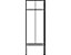 CP Vestiaire avec banc - largeur compartiments 400 mm, h x l x p 2090 x 800 x 815 mm - gris clair / bleu gentiane