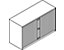 Bisley Rollladenschrank - horizontal, lichtgrau ähnlich RAL 7035 - HxB 695 x 1000 mm, 1 Fachboden | ET410/06/1S.LGAV7