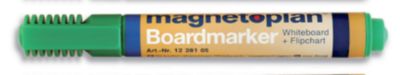 Image of magnetoplan® Board- und Flipchartmarker - Strichstärke 1 5 – 3 mm 6 VE à 4 Stk - grün