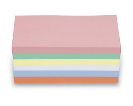 magnetoplan® Fiches cartonnées - rectangulaire, 2 lots de 500 pièces