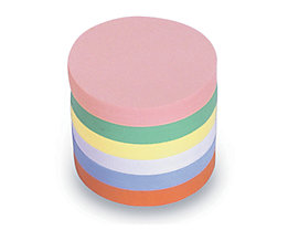 magnetoplan® Fiches cartonnées - rond, 2 lots de 500 pièces