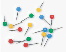 magnetoplan® Epingles - 8 lots de 100 pièces