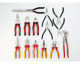 VIGOR Assortiment d'outils FORCE - pinces et accessoires, 14 pièces seules (sans support)