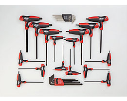 VIGOR Assortiment d'outils TURN - tournevis à poignée en T, 32 pièces seules (sans support)