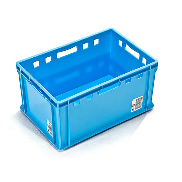Image of utz Lebensmittelbehälter - Typ E3 Inhalt 60 l VE 5 Stk blau