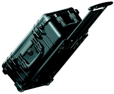 Image of PELI Hartschalenkoffer - Inhalt 28 6 l mit Rollen und Handgriff schwarz