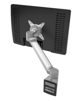 Image of Dataflex Monitorarm VIEWLITE PLUS - für Schienensystem silber / weiß