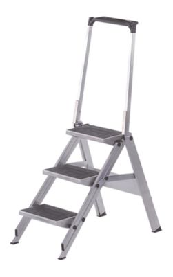 WAKÜ Alu-Klapptreppe - Stufen Alu mit PVC-Belag | certeo.ch