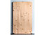 Tablette pour rayonnage emboîtable en bois - largeur 1000 mm, avec couche d'apprêt, surface dépolie - profondeur 300 mm