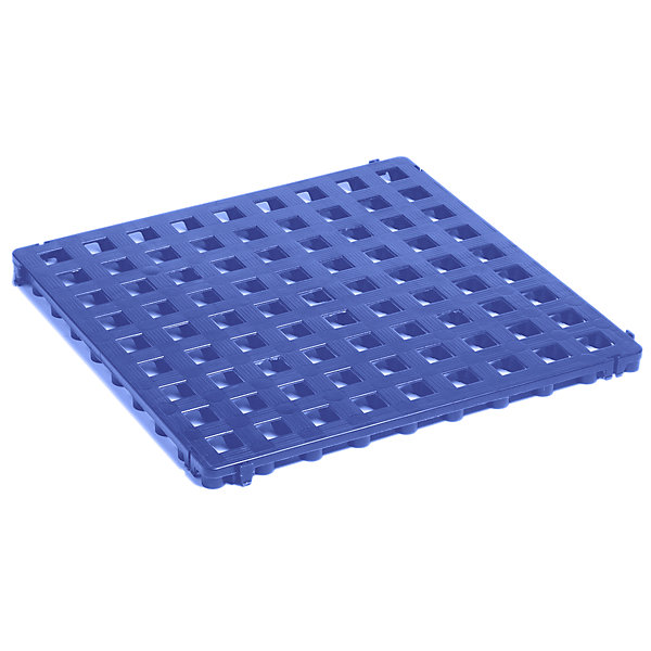 Image of CLIPPY Kunststoff-Bodenrost Polyethylen - 500 x 500 mm Standard VE 20 Stk - blau