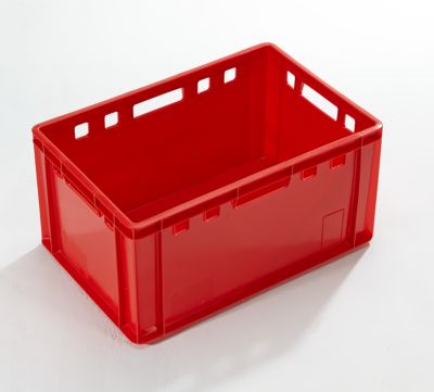 Image of utz Lebensmittelbehälter - Typ E3 Inhalt 60 l VE 5 Stk rot