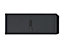 Rollladen-Aufsatzschrank | HxBxT 450 x 1000 x 420 mm | Enzianblau-Lichtgrau  | CP