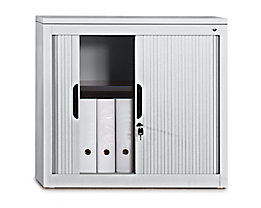 Armoire à rideaux hauteur 720 mm - l x p 800 x 420 mm, 1 tablette