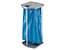 Wertstoffsackhalter-Set mit 250 blauen Wertstoffsäcken - Gestell 1 x 120 l, HxBxT 1000 x 430 x 450 mm - stationär