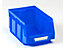 VIPA Sichtlagerkasten aus Polyethylen - LxBxH 167 x 105 x 82 mm - rot, VE 48 Stk