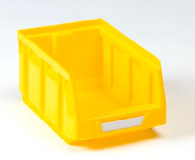 Image of VIPA Sichtlagerkasten aus Polyethylen - LxBxH 167 x 105 x 82 mm - gelb VE 48 Stk