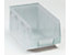 VIPA Sichtlagerkasten aus Polypropylen - transparent - LxBxH 167 x 105 x 82 mm, VE 48 Stk