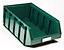 VIPA Sichtlagerkasten aus Polyethylen - LxBxH 485 x 298 x 189 mm - grau, VE 12 Stk