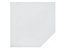 HAMMERBACHER ANNY Verkettungsplatte – mit Stützfuß, trapezförmig - weiß | KT12/W