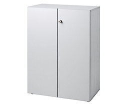 office akktiv Armoire de bureau - portes battantes, 2 tablettes