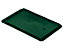 Auflagedeckel für Stapelbehälter - VE 4 Stück, LxB 300 x 200 mm - grün