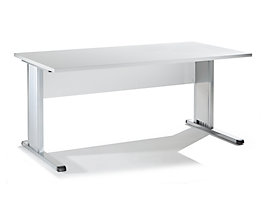 VERA Bureau à piétement en L - largeur 1600 mm