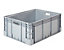 VECTURA Industriebehälter - Inhalt 132 l, LxBxH 800 x 600 x 320 mm - grau