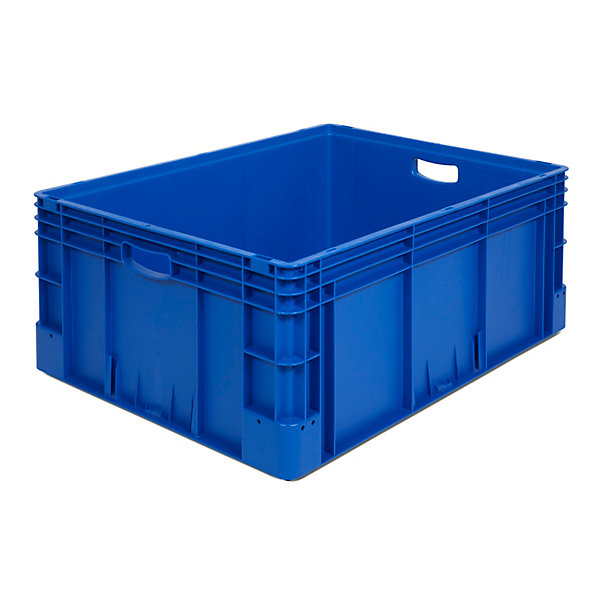 Image of Industriebehälter - Inhalt 132 l LxBxH 800 x 600 x 320 mm - blau