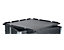 KIGA Deckel aus ABS-Recyclingkunststoff - für LxB 1200 x 1000 mm - schwarz