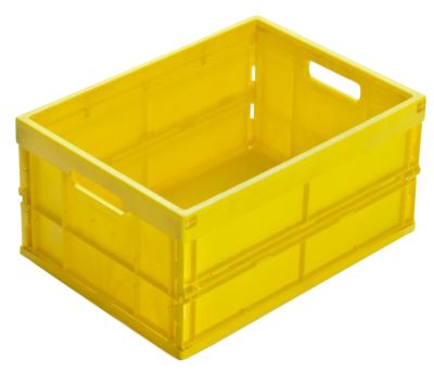 Image of Faltbox aus Polypropylen - Inhalt 32 l - gelb