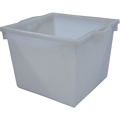 Stapelbehälter aus Polyethylen, konische Bauform - Inhalt 60 l - natur, ab 10 Stk