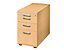 HAMMERBACHER ANNY Standcontainer - 1 Utensilienschub, 2 Materialschübe, 1 Registratur - weiß | SC45/W