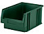 Sichtlagerkasten aus Polypropylen - Inhalt 7,4 l, VE 10 Stk - grün
