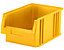 Sichtlagerkasten aus Polypropylen - Inhalt 7,4 l, VE 10 Stk - gelb