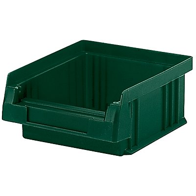Sichtlagerkasten aus Polypropylen - Inhalt 0,25 l, VE 50 Stk - grün