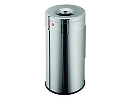 Corbeille à papier ignifuge PROFILINE SAFE WALL - capacité 50 l