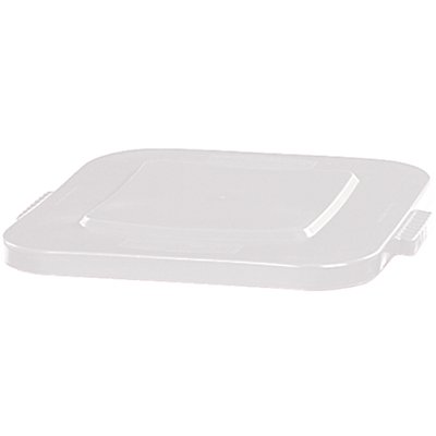 Couvercle plat carré - pour capacité cuve 105 litres - coloris blanc