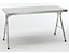 Table pliante en inox - hauteur de travail 850 mm - l x p 1200 x 700 mm