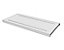 Tablette pour armoire et rayonnage combinés - gris clair RAL 7035 - l x p 930 x 400 mm