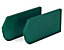 Terry Sichtlagerkasten aus Polypropylen - LxBxH 250 x 344 x 129 mm - grün, VE 12 Stk