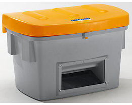EUROKRAFT Bac à sel et bac universel - 100 l, avec trappe d'accès