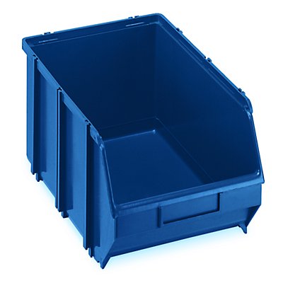 Terry Sichtlagerkasten, selbsttragend - LxBxH 341 x 210 x 167 mm - blau, VE 10 Stk