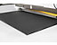 Tapis anti-fatigue - PVC à structure granuleuse, hauteur 9 mm - 600 x 900 mm, gris