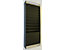 Tableau de tri - 1 x 10 casiers A4, position verticale des documents - noir, mat