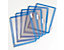 Tarifold Klarsichttafel - VE 10 Stk, für DIN A4 - blau, ab 3 VE