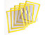 Tarifold Pochette transparente - lot de 10, pour format A4 - rouge, 3 lots et +