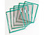 Tarifold Pochette transparente - lot de 10, pour format A4 - rouge, 3 lots et +